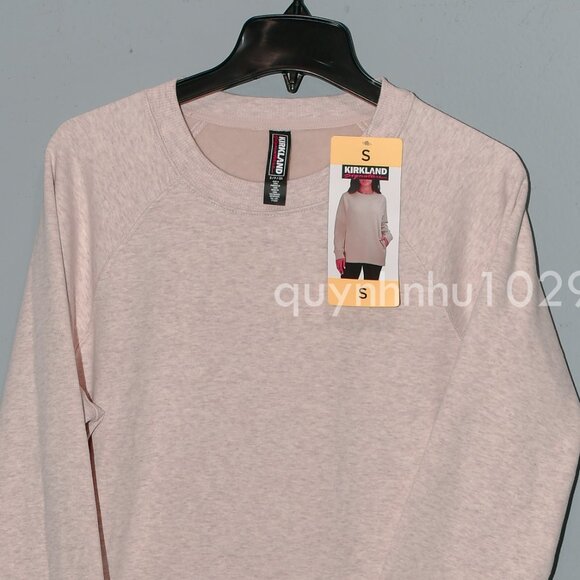 Kirkland Signature Ladies' Cozy Fleece Crewneck - Picture 3 of 5